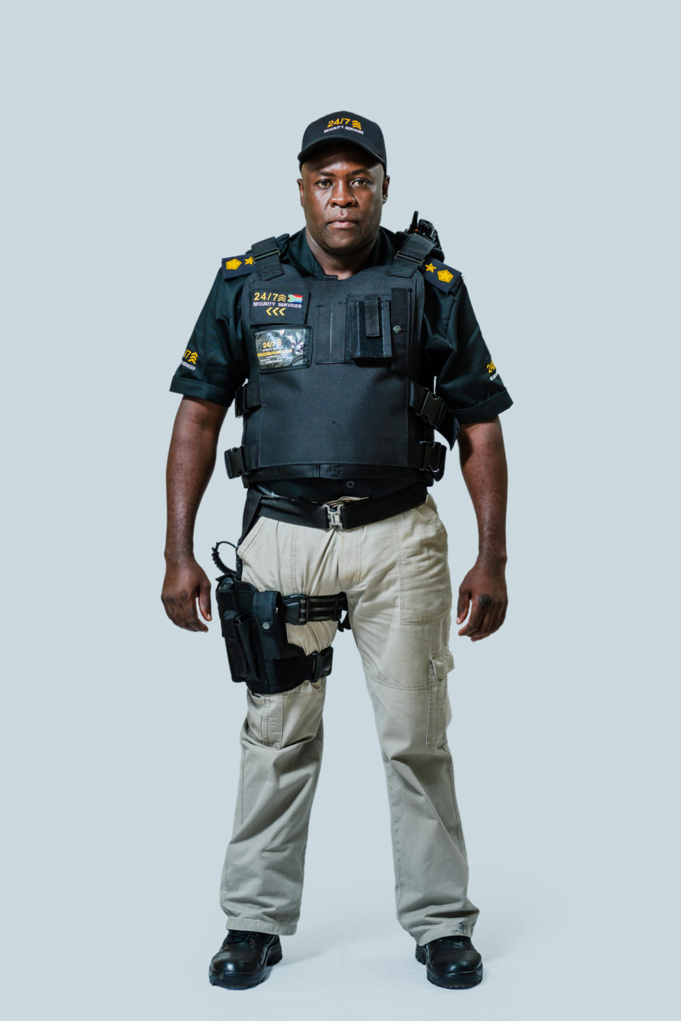 Our branding Uniforms 24/7 Security Services