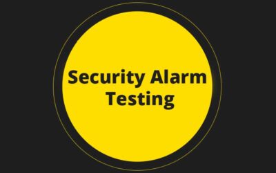 Security Alarm Testing