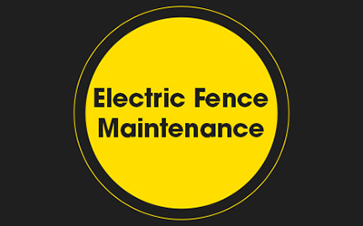 Electric Fence Maintenance