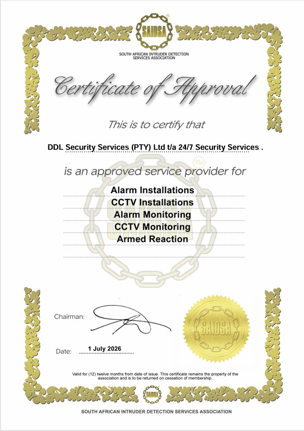 SAIDSA Certification
